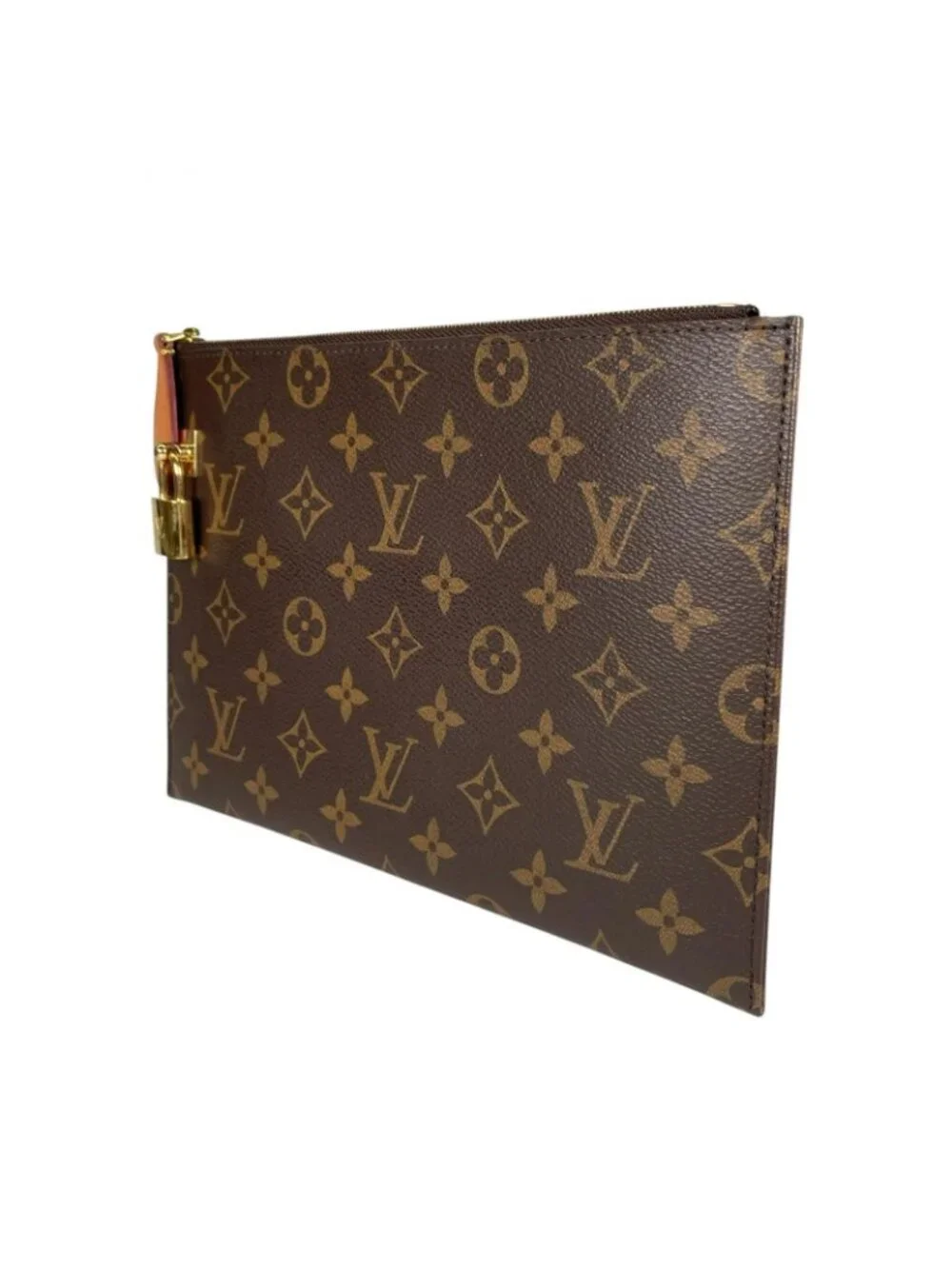 Louis Vuitton Carrousel Pouch Monogram Canvas Brown